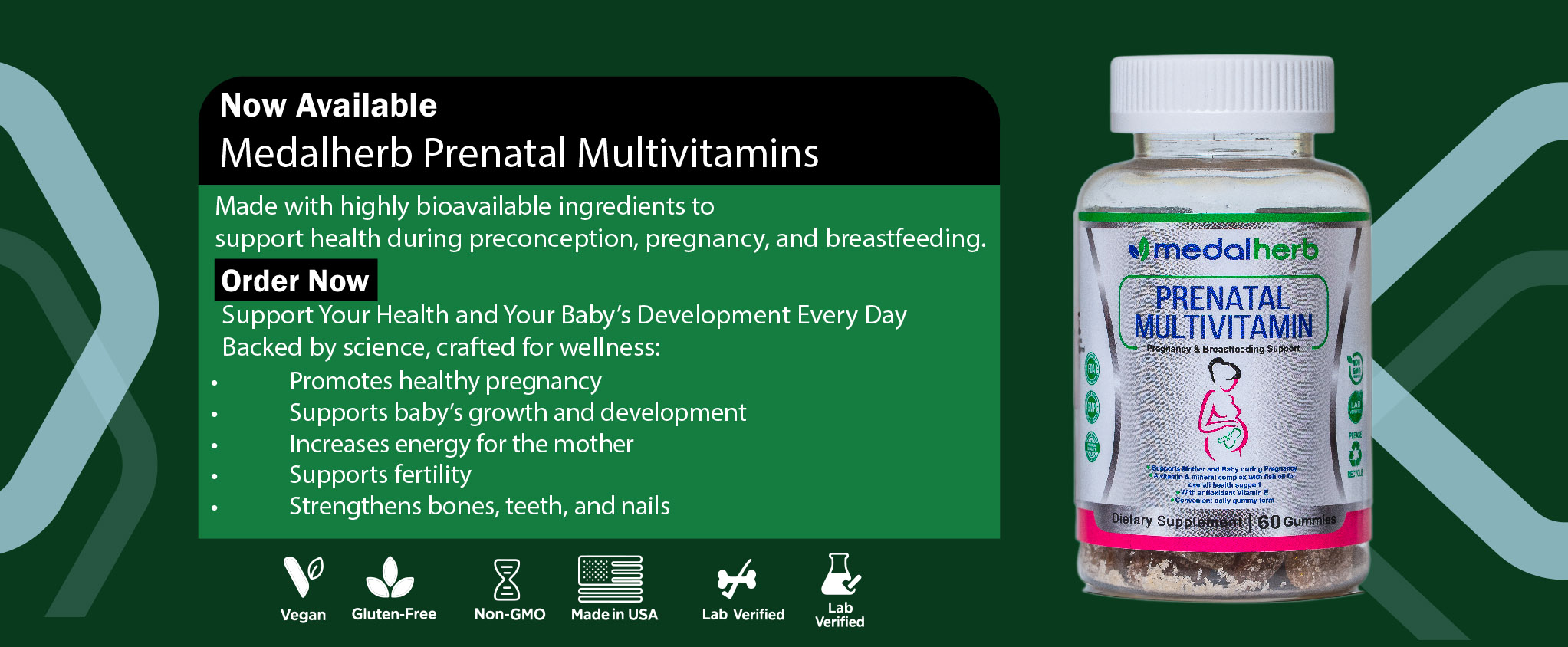 Medalherb Prenatal Multivitamins Cover